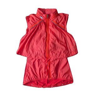 Adidas by Stella McCartney Cycle P Gilet Vest Infrared Orange 36/S